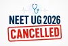 پیپر لیک ہونے کی خبر کے بعد NEET 2026 کا امتحان منسوخ کر دیا گیا