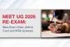 NEET UG دوبارہ امتحان کا ایڈمٹ کارڈ جاری کر دیا گیا