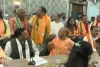 بی جے پی کے آٹھ راجیہ سبھا امیدواروں نے پرچہ نامزدگی داخل کیا
