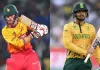زمبابوے نے جنوبی افریقہ کے خلاف 153/7 رنز بنائے