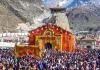 بابا کیدارناتھ کی پنچ مکھی اتسو ڈولی اومکاریشور مندر سے دھام کے لیے روانہ ہوتی ہے