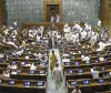 اپوزیشن ارکان کے ہنگامہ آرائی کے باعث جمعرات کو لوک سبھا کی کارروائی دن بھر کے لیے ملتوی کر دی گئی