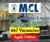 کول انڈیا لمیٹڈ کی ذیلی کمپنی، مہانڈی کول فیلڈز لمیٹڈ (ایم سی ایل) نے 664 عہدوں پر بھرتی کا اعلان کیا ہے