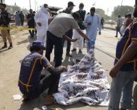 کراچی میں خودکش حملہ، پانچ جاپانی شہری بال بال بچ گئے۔