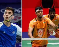 ساتوک-چراگ کوارٹر فائنل میں، لکشیا سین سیمی فائنل میں باہر