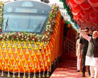وزیر اعظم نے چار نئی وندے بھارت ٹرینوں کو ہری جھنڈی دکھائی