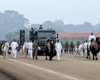 یوم جمہوریہ پریڈ میں ڈیوٹی پر موجود فوج کے 