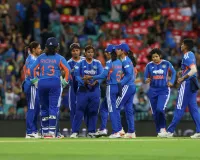 ہندوستانی خواتین ٹیم نے ڈی ایل ایس طریقہ استعمال کرتے ہوئے آسٹریلیا کو 21 رنز سے شکست دی