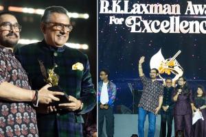 عامر خان آر کے لکشمن ایوارڈ فار ایکسیلینس حاصل کرنے والے پہلے اداکار بن گئے