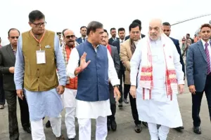 امیت شاہ نے آسام میں بٹدروا ثقافتی پروجیکٹ کا افتتاح کیا، ریاست میں دراندازی کا کانگریس پر الزام