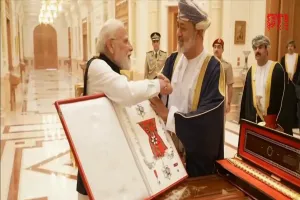 عمان کے سلطان نے مودی کو ملک کے سب سے بڑے اعزاز آرڈر آف عمان سے نوازا