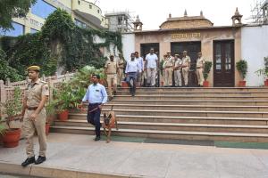 راجستھان ہائی کورٹ کو آج ایک اور بم کی دھمکی موصول ہوئی ہے