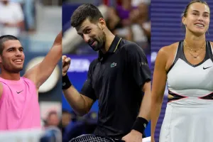 کوارٹر فائنل میں عالمی نمبر ایک الکاراز، سبالینکا، اور جوکووچ