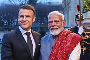 مودی منگل کو ممبئی میں فرانسیسی صدر سے ملاقات کریں گے  ۔