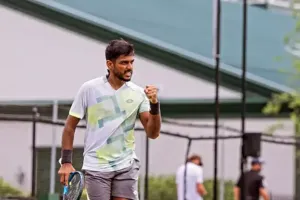 انیرودھ چندر شیکھر نے ٹیکرو یوزوکی کے ساتھ بوسان اوپن ٹینس ڈبلز کا خطاب جیتا