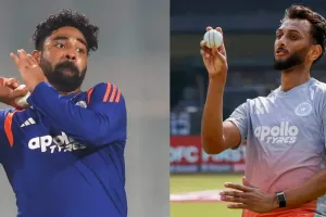 کرشنا سراج کی جگہ آئرلینڈ اور انگلینڈ کے لیے T20I سکواڈ میں شامل 