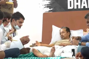 سونم وانگچک کا روزہ 19ویں دن میں داخل، وزن میں نو کلو گرام سے زیادہ کمی