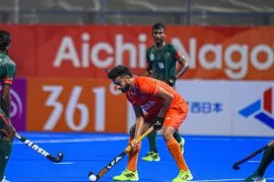 بھارت نے بنگلہ دیش کو 10-0 سے شکست دے کر سیمی فائنل میں پاکستان کا سامنا کرنا ہے