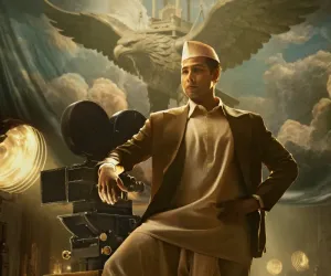 فلمساز وی شانتارام کی بایوپک ’وی شانتارام‘ کا پہلا پوسٹر جاری