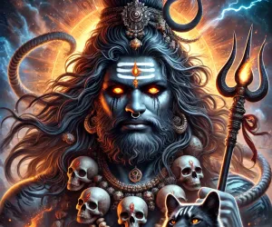 کال بھیرو کو بھگوان شیو کی سخت اور حفاظتی شکل سمجھا جاتا ہے