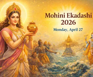 موہنی ایکادشی کے روزے کے دن دھرو یوگا کا ایک خاص اتفاق بن رہا ہے