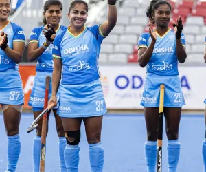 ہندوستانی خواتین کی ٹیم نے نیشنز کپ میں یوروگوئے کو 3-2 سے شکست دی