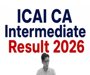 سی اے انٹرمیڈیٹ مئی 2026 کے امتحان کے نتائج کا اعلان کر دیا گیا ہے
