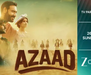 فلم ’’آزاد‘‘ کا ورلڈ ٹیلی ویژن پریمیئر 26 جولائی کو رات 9 بجے زی سینما پر ہوگا