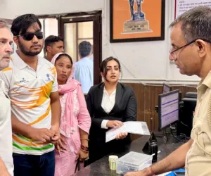 پیلٹ گن کیس میں ایف آئی آر درج کرنے پر راہل گاندھی کا احتجاج