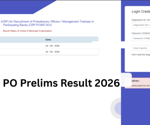 IBPS PO ابتدائی نتائج 2026 جاری مین امتحان 4 اکتوبر 2026 کو ہونا ہے