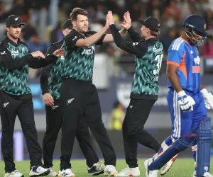 نیوزی لینڈ نے بھارت کو چوتھے ون ڈے میں 87 رنز سے شکست  دی